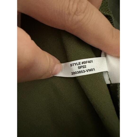 J.Crew Kate Straight Leg Bi-Stretch Cotton Trousers Laurel Green Women's 22 NEW - Picture 8 of 8